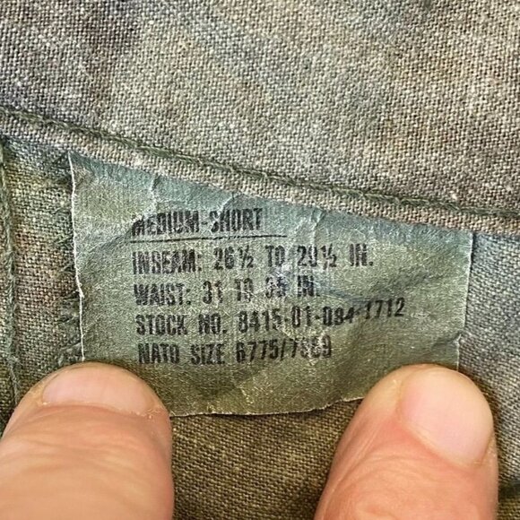 USMC Cammys Mens Cargo Pants Medium Short Straight Military Camouflage Streetwea - Picture 6 of 8